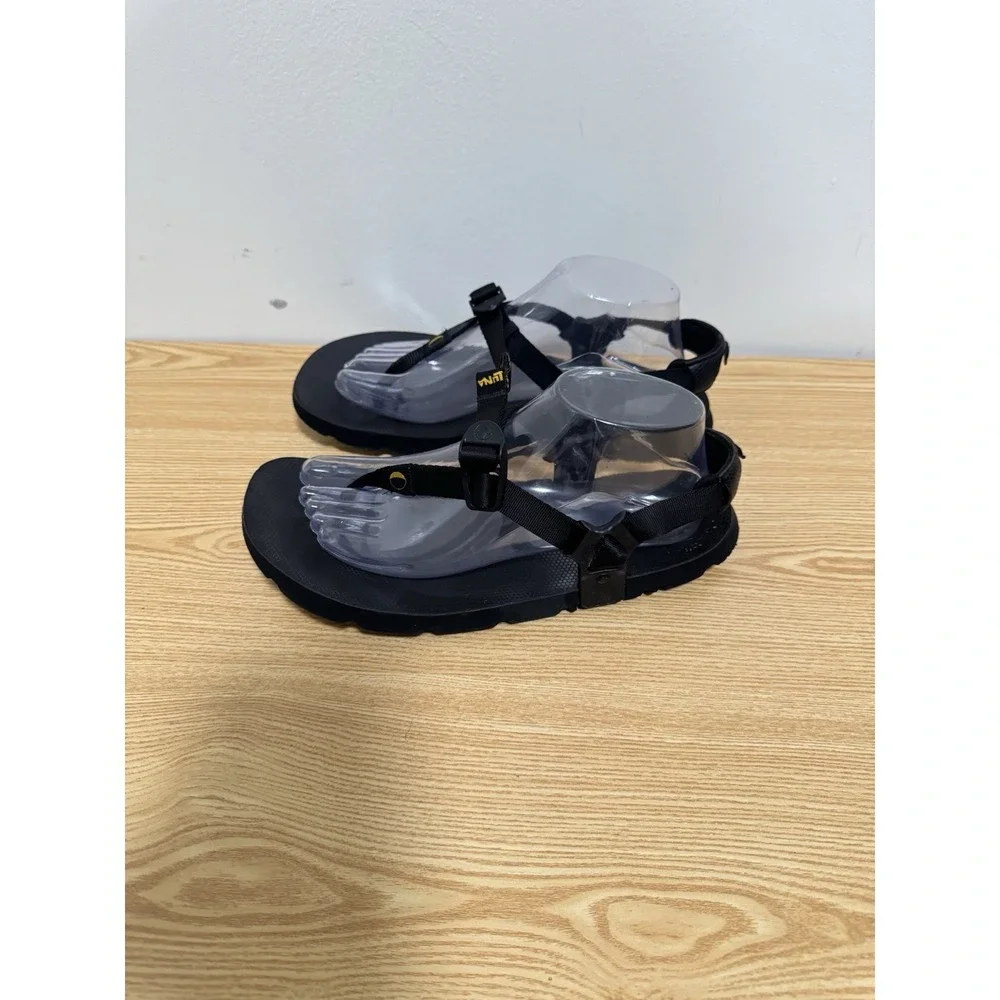 Luna Vibram Barefoot Thong‎ Oso Flaco Winged Sandals Men 8.5/ Women 10.5 Black